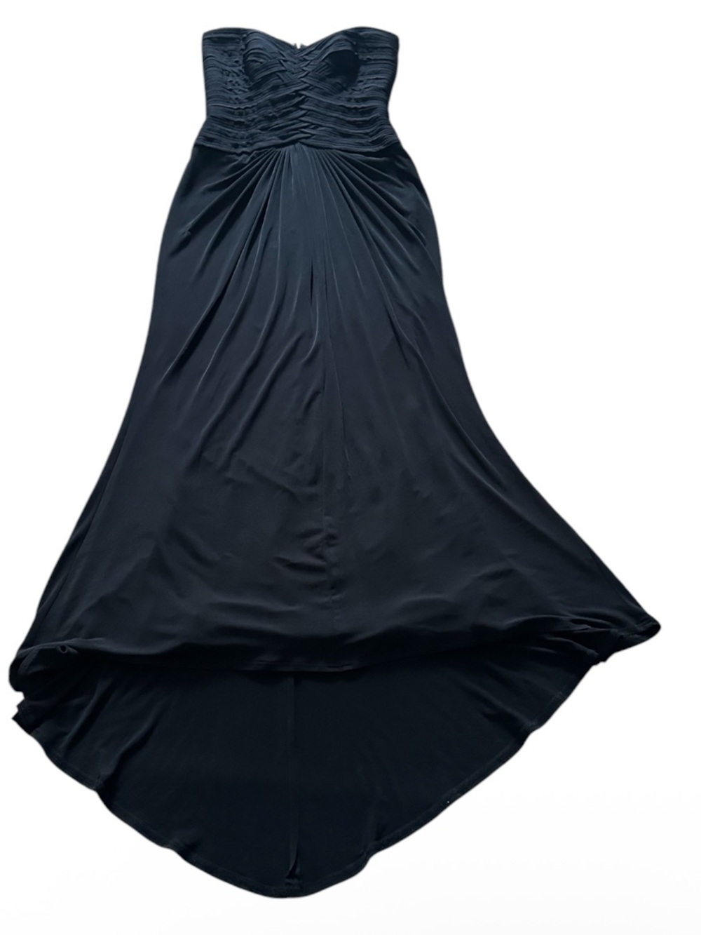 Tadashi Collection black dress gown sz-s - Picture 8 of 9